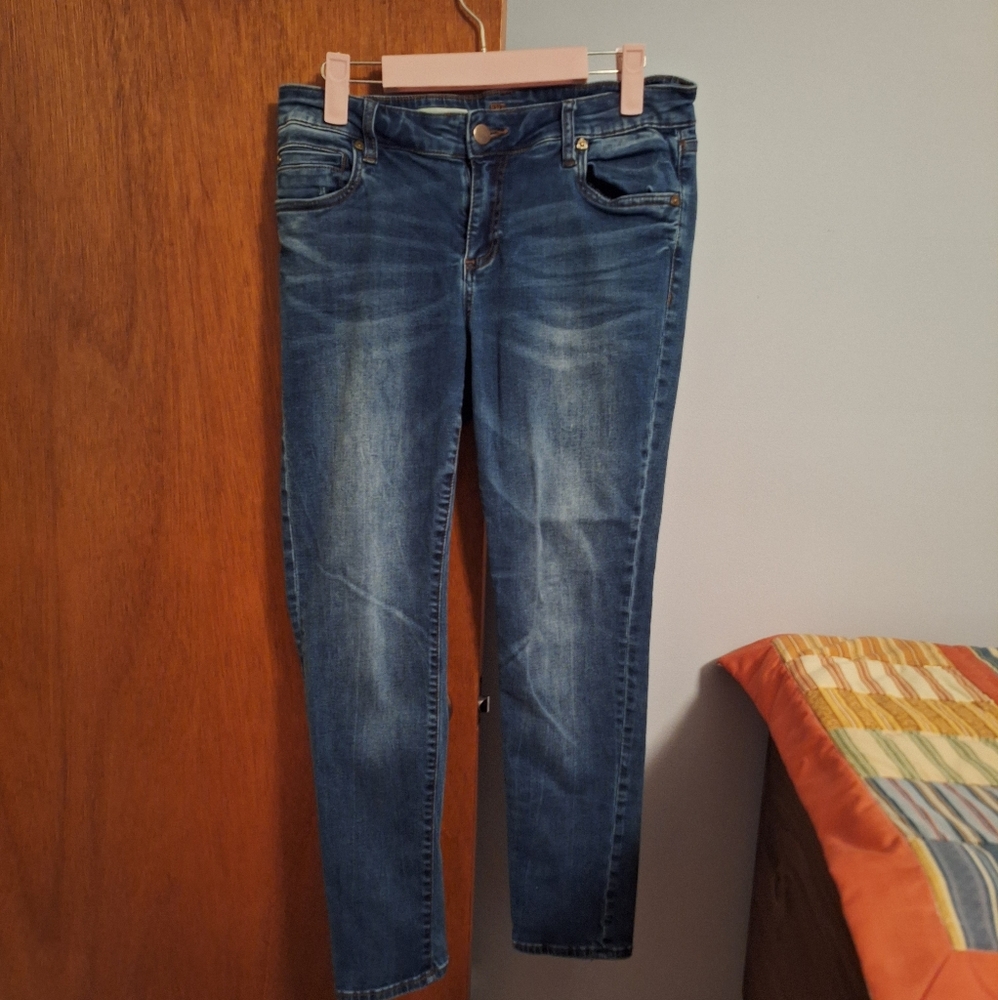 Kut From The Kloth Women's Boyfriend Blue Jeans Size 4 Petite